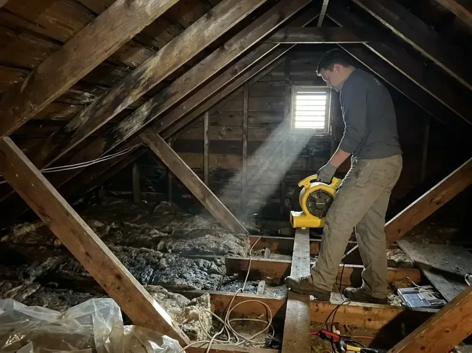 attic-water-damage-drying-proc-007 — frequently asked questions, Emergency Water Extraction & 24/7 Flood Response in Apalach…